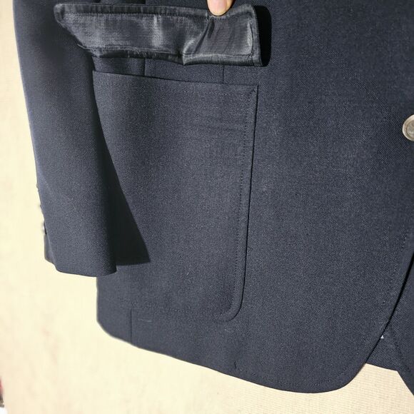 Hart Schaffner Marx Jack Nicklaus Golden Bear Blazer Size 42R Sports Coat Blue - Picture 10 of 16